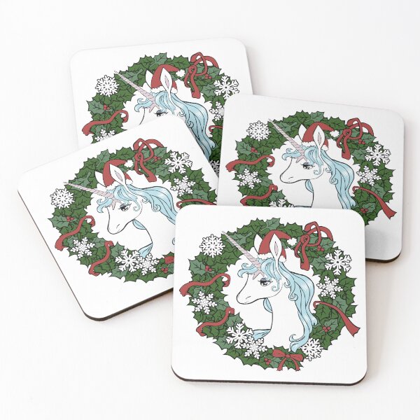 Item preview, The Last Unicorn Holiday Season Christmas Wreath designed and sold by KatelynMitalski.