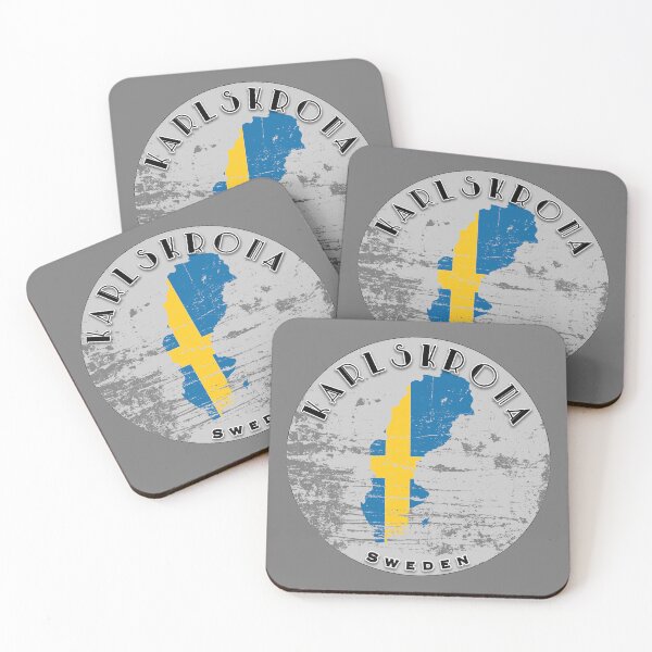 Item preview, Karlskrona Sweden Flag Worn designed and sold by World Designs.