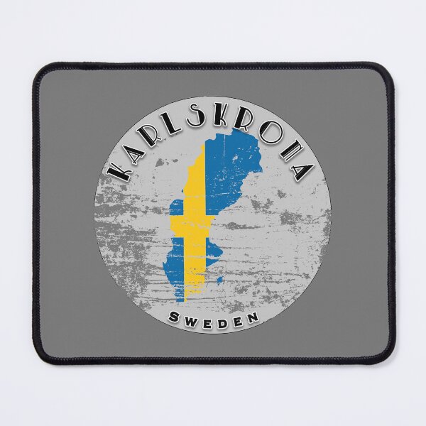 Item preview, Karlskrona Sweden Flag Worn designed and sold by World Designs.