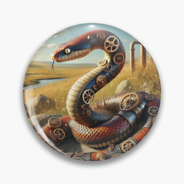 Item preview, Steampunk Fox Snake designed and sold by Sillytoe.