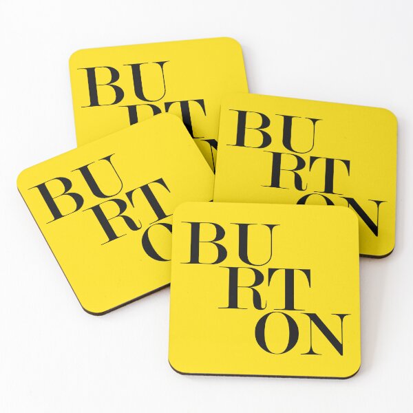 Item preview, Burton UK Town Typography Minimalist Patriotic Travel Souvenir designed and sold by kakarikihill.