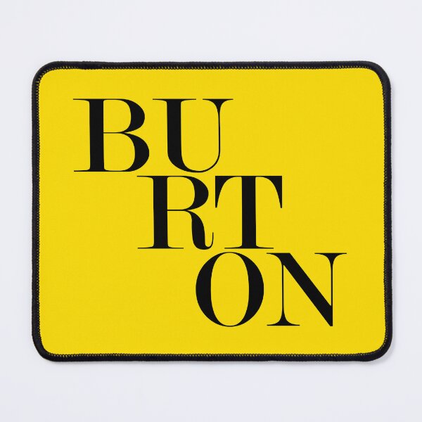 Item preview, Burton UK Town Typography Minimalist Patriotic Travel Souvenir designed and sold by kakarikihill.