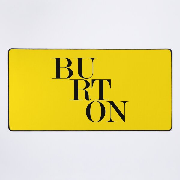 Item preview, Burton UK Town Typography Minimalist Patriotic Travel Souvenir designed and sold by kakarikihill.