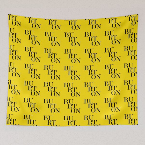 Item preview, Burton UK Town Typography Minimalist Patriotic Travel Souvenir designed and sold by kakarikihill.