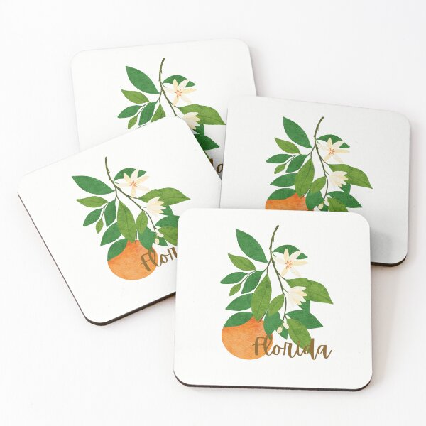 Item preview, Florida State Flower Orange Blossom Classic T-shirt Sticker designed and sold by ThinkNature!.
