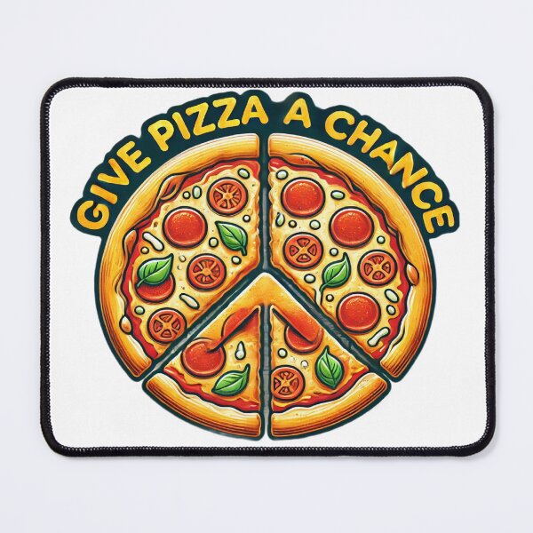 Item preview, Give Pizza A Chance designed and sold by Flash-Ryan.