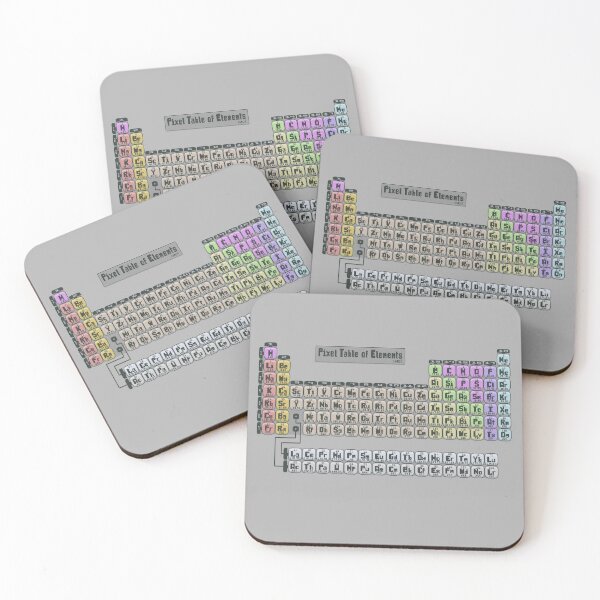 Item preview, Pixel Table of Elements designed and sold by Sa-m-ize.