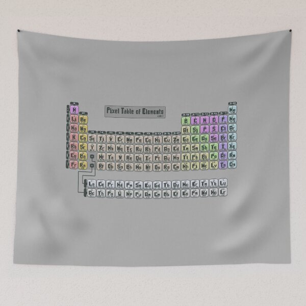Item preview, Pixel Table of Elements designed and sold by Sa-m-ize.