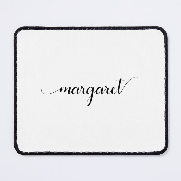 Item preview, Margaret - Custom name on delicate black cursive font designed and sold by To the Lua.