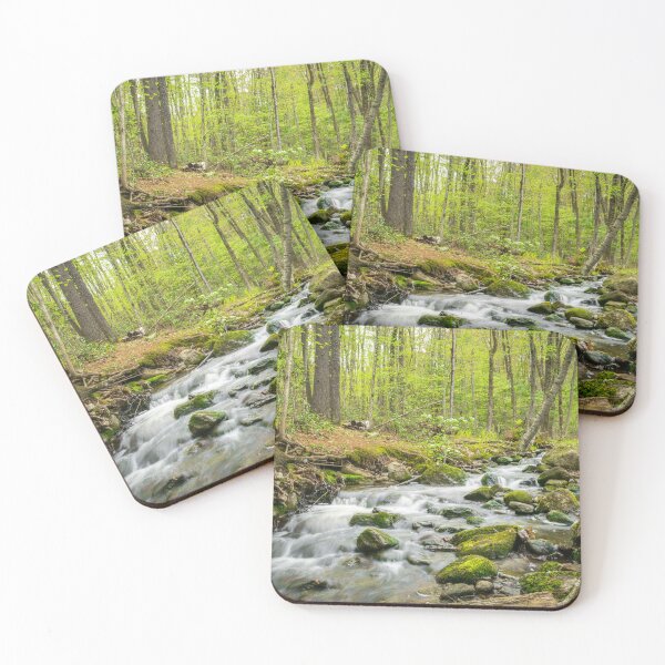 Item preview, NH Summer Brook Flow Long Exposure Photography designed and sold by RealmOfImages.