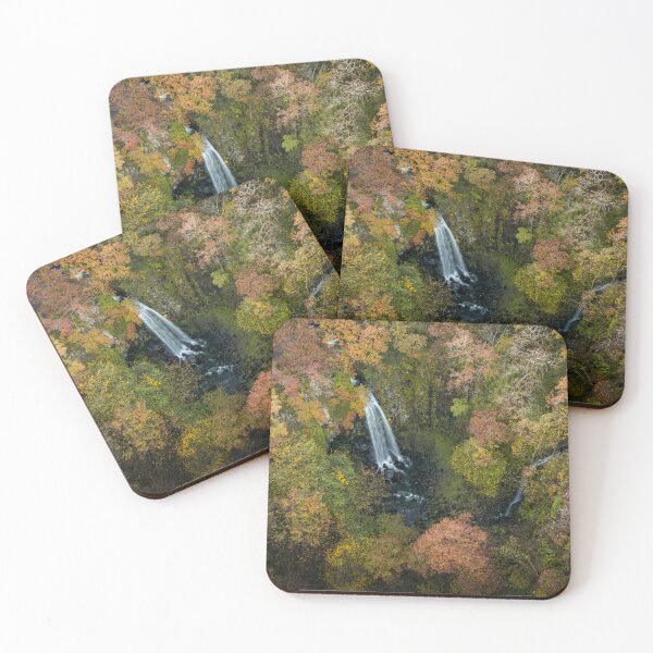 Item preview, Melincourt waterfall by drone designed and sold by Leighton Collins.