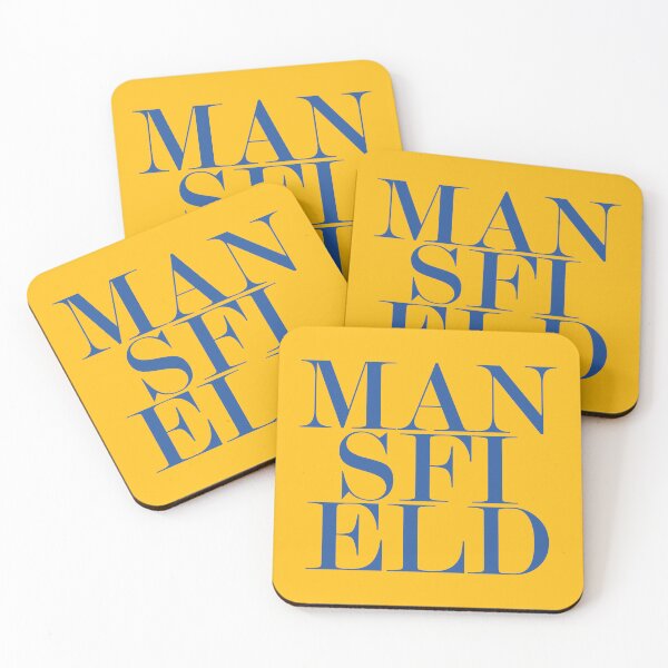 Item preview, Mansfield UK Town Typography Minimalist Patriotic Travel Souvenir designed and sold by kakarikihill.