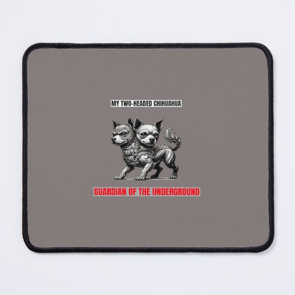 Item preview, My Two-headed Chihuahua, Guardian of the Underground designed and sold by LaPaz361.