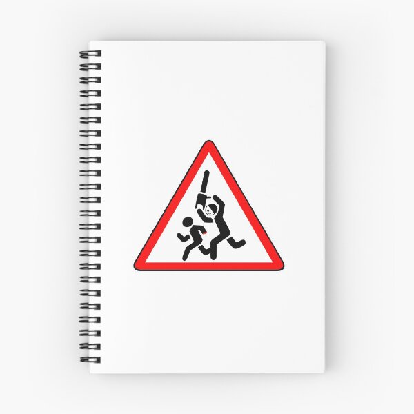 Item preview, Caution Chainsaw Killer Sign designed and sold by BankrobberGus.