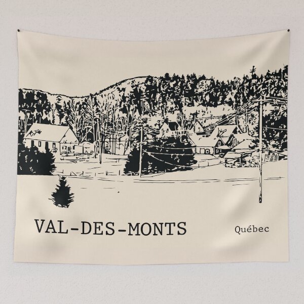 Item preview, Val-des-Monts Québec designed and sold by Lakeric Cityscapes.