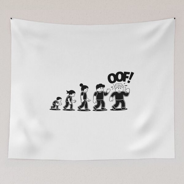 Item preview, Cuadro de evolución de Oof en Roblox designed and sold by SignumShop.