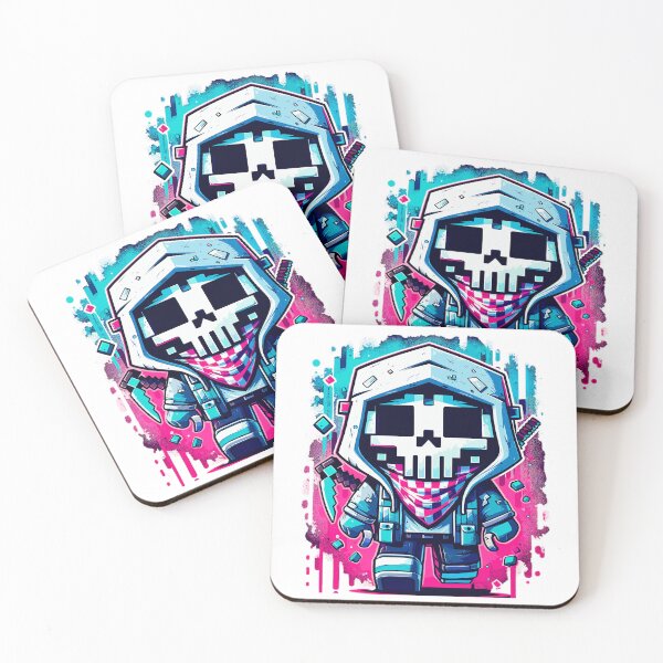 Item preview, Pixel Skull Warrior - Retro Gamer Street Style designed and sold by Capizione.