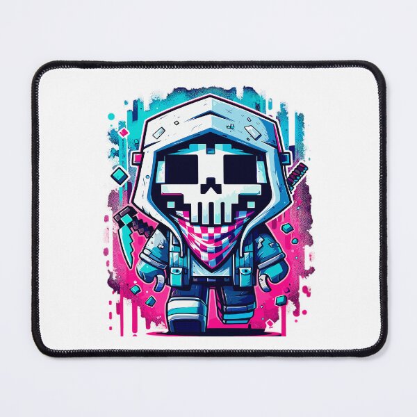 Item preview, Pixel Skull Warrior - Retro Gamer Street Style designed and sold by Capizione.