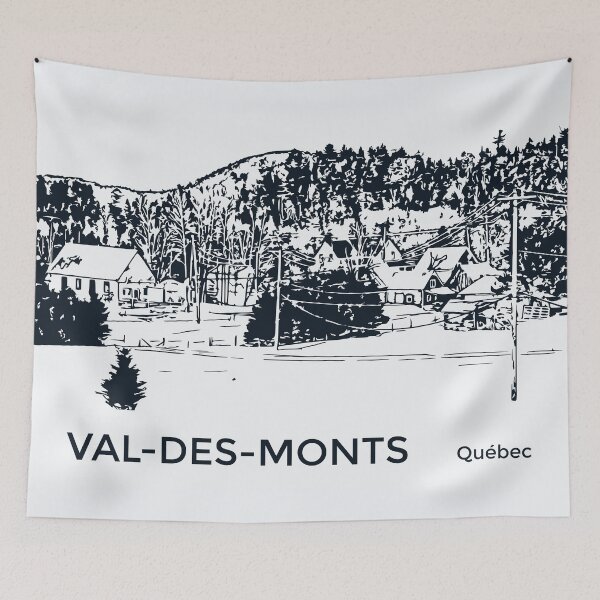 Item preview, Val-des-Monts Québec designed and sold by Lakeric Cityscapes.