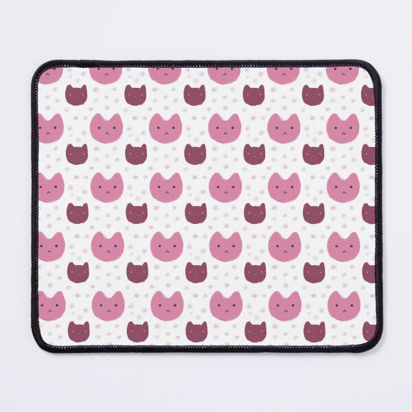 Item preview, Dusty rose cats pattern designed and sold by camertone.