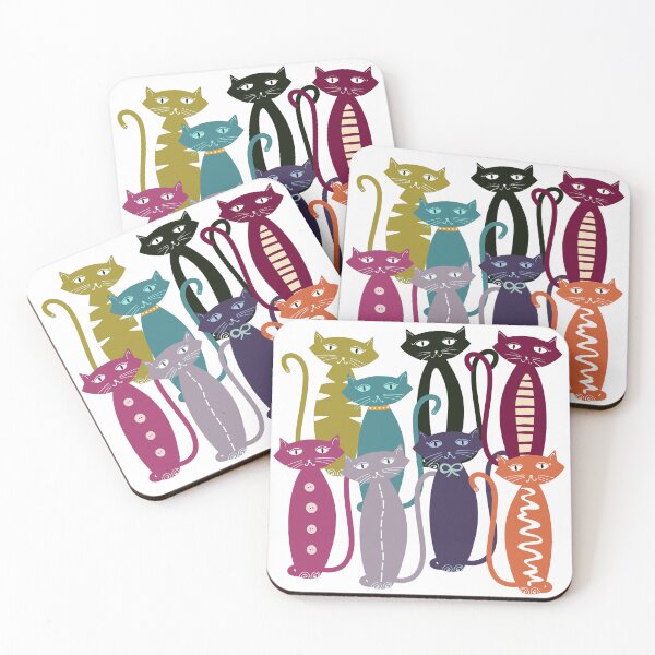 Item preview, Contented Cats designed and sold by MinnietheCat.