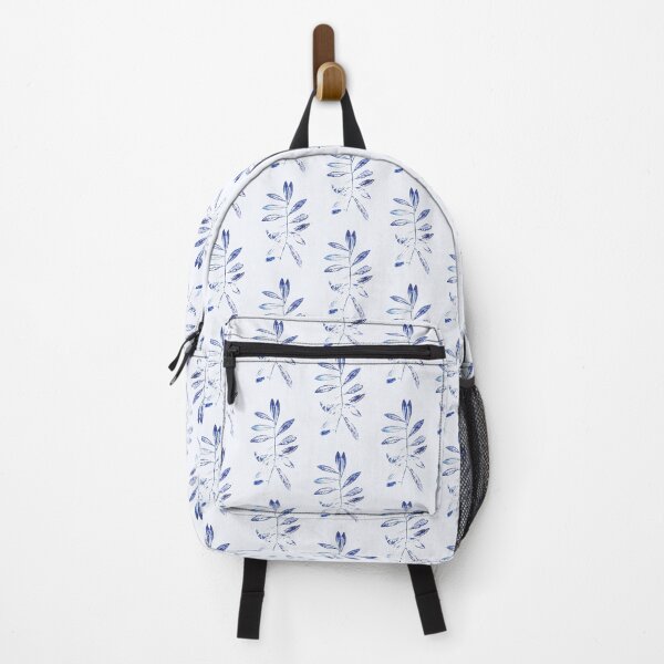 Item preview, navy blue olive leaf  designed and sold by ColorandColor.