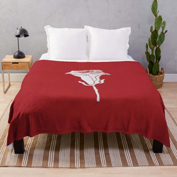 Item preview, Single rose on soft red designed and sold by camertone.