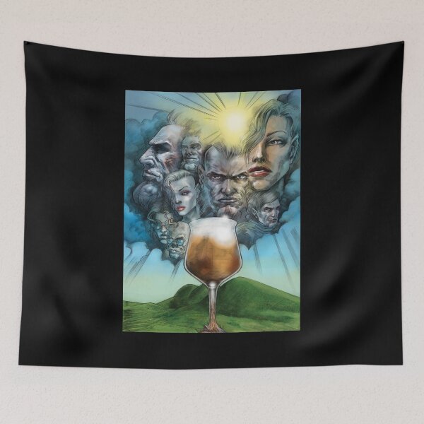 Item preview, blue heads poster designed and sold by CraftBrewery.