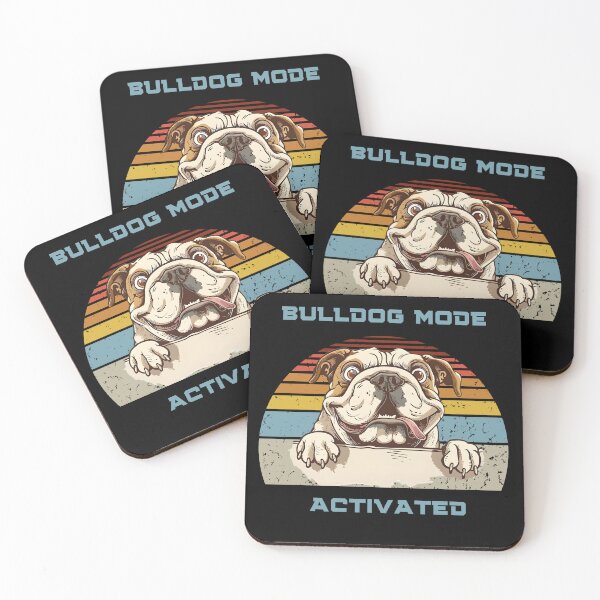 Item preview, Cute bulldog. Bulldog mode, activated.Retro bulldog. designed and sold by JAGA-ALIME.