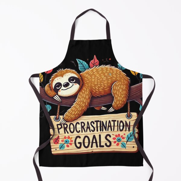 Item preview, Procrastination Goals - Lazy Vibes Only designed and sold by Aredbox.