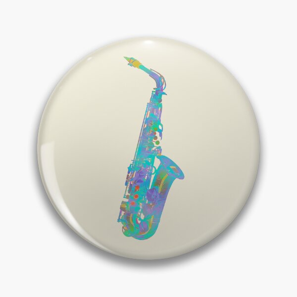 Item preview, Funky Blue Alto Sax designed and sold by AintJames.