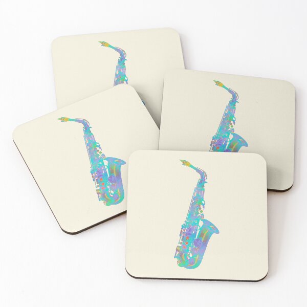 Item preview, Funky Blue Alto Sax designed and sold by AintJames.