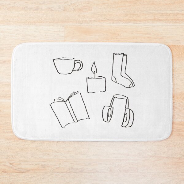 Item preview, Simple cozy pattern designed and sold by badlydrawnbabe.