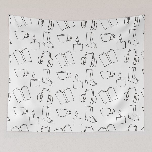 Item preview, Simple cozy pattern designed and sold by badlydrawnbabe.