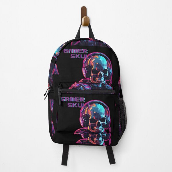 Item preview, Retro Gaming Skull designed and sold by NosionDesigns.