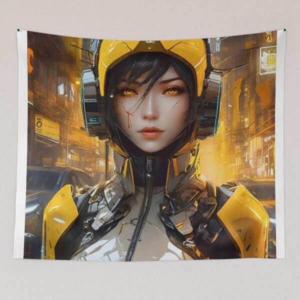 Item preview, Cyberpunk Edgerunner 4 - Sci Fi Art concept designed and sold by Delerat7.