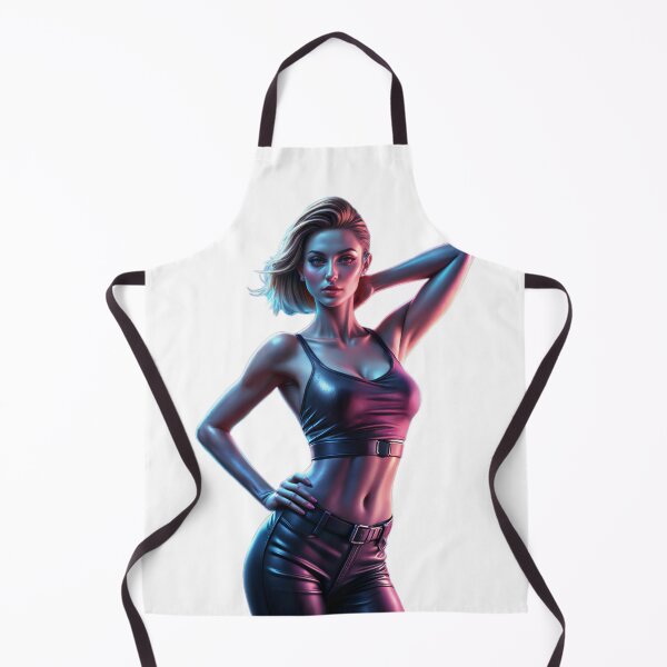 Item preview, figure woman in cyber style  designed and sold by Creative88Art.