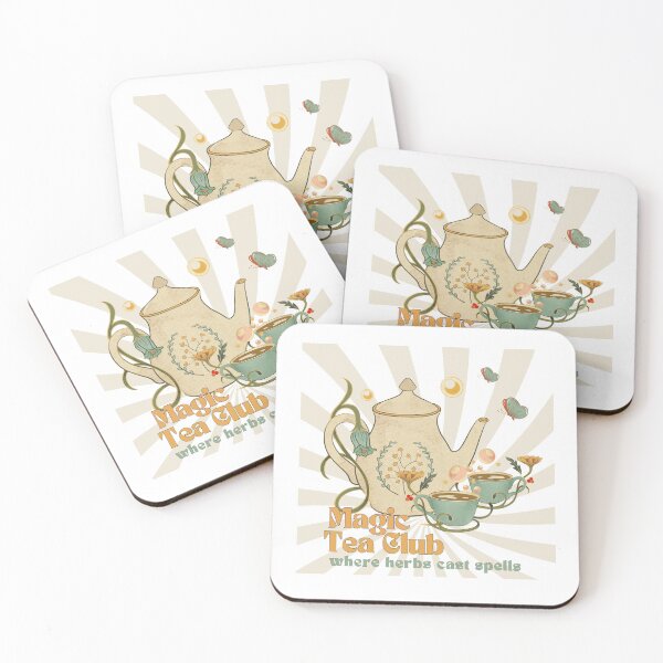 Item preview, Magic tea club Where herbs cast spells designed and sold by designerka.