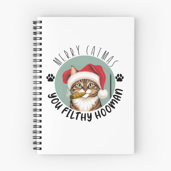 Item preview, Merry Christmas cat tshirt designed and sold by gura1987.