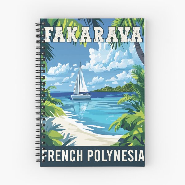 Item preview, Experience the Tropical Bliss of Fakarava in French Polynesia - Travel Art designed and sold by turtlestart.