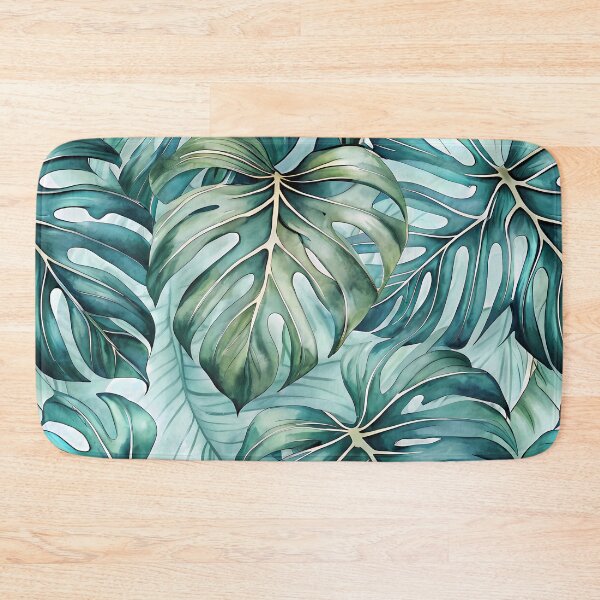Item preview, Montsera Watercolor Pattern designed and sold by mvommen.