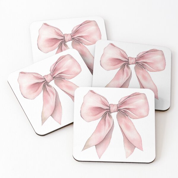 Item preview, Pink coquette aestetic ribbon bow  designed and sold by parasta.