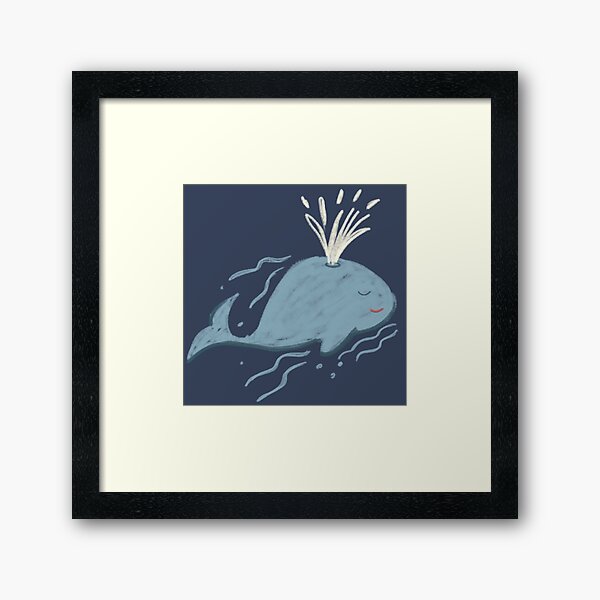 Item preview, Cute whale illustration for children designed and sold by CecyLL.