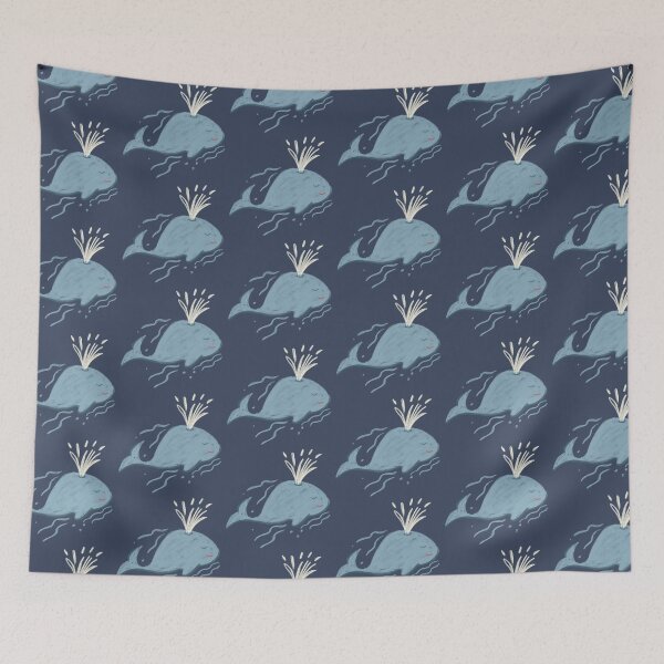 Item preview, Cute whale illustration for children designed and sold by CecyLL.