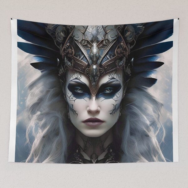 Item preview, Valkyrie Queen - Dark Fantasy Art concept designed and sold by Delerat7.