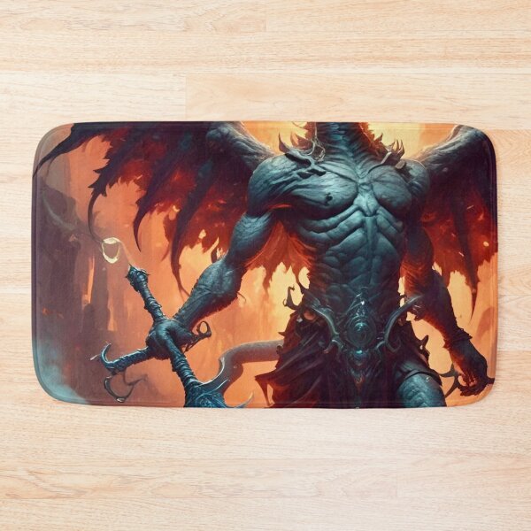 Item preview, Draconian Warlord - Dark Fantasy Art designed and sold by Delerat7.