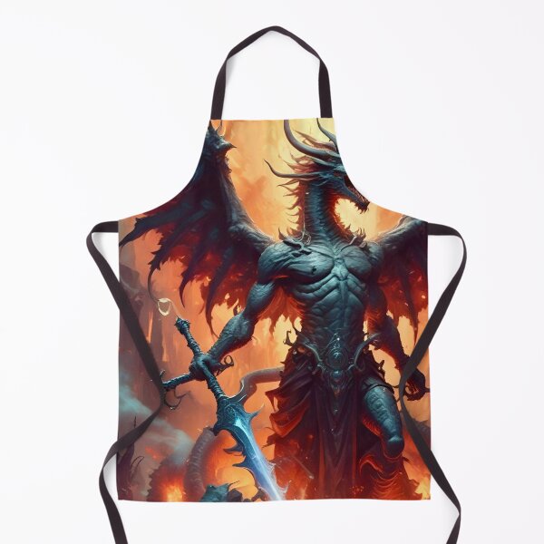 Item preview, Draconian Warlord - Dark Fantasy Art designed and sold by Delerat7.