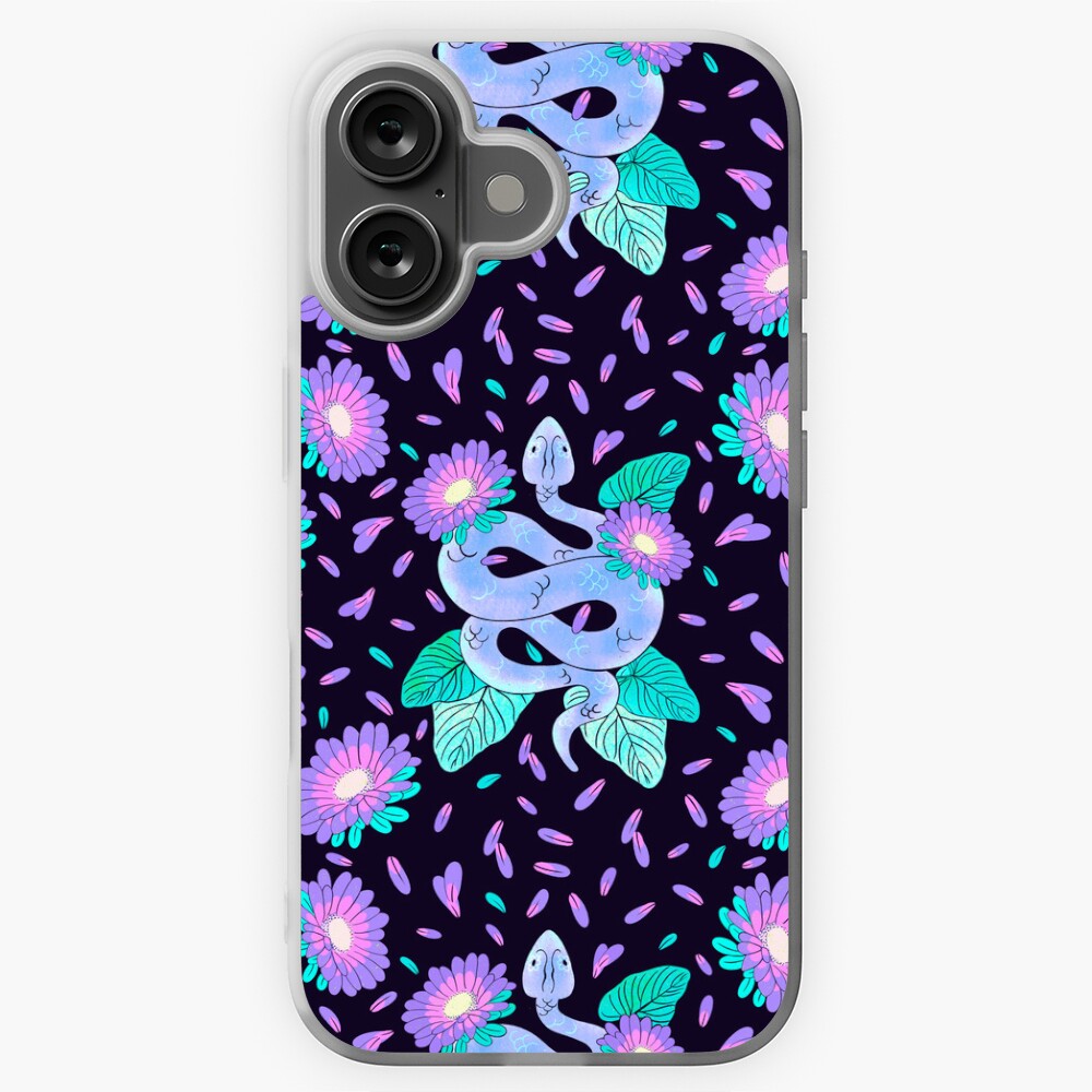 Vista previa del artículo con la obra «Funda blanda para iPhone», diseñado y vendido por Guidedbylight.