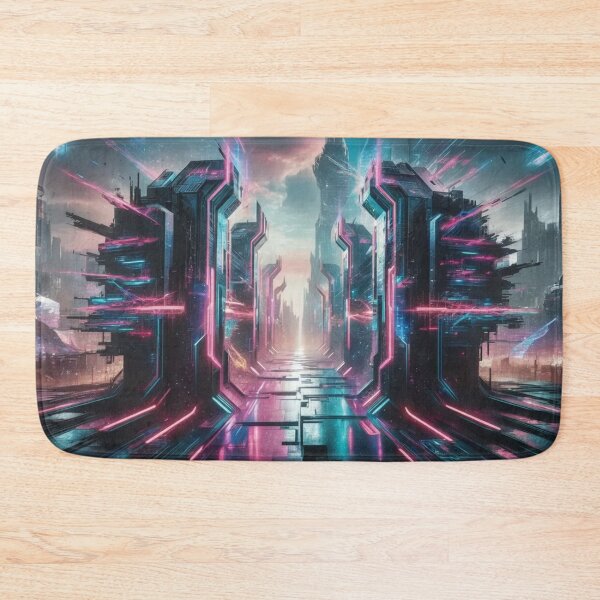 Item preview, Neon Threshold - Cyberpunk designed and sold by eXtraHumans.