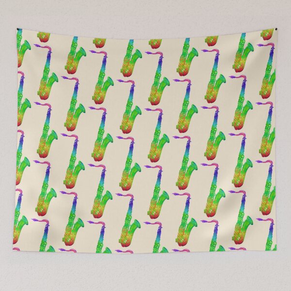 Item preview, Rainbow Tenor Saxophone designed and sold by AintJames.